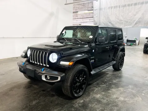 Black 2023 Jeep Wrangler 4xe Sahara for sale in Chandler, AZ