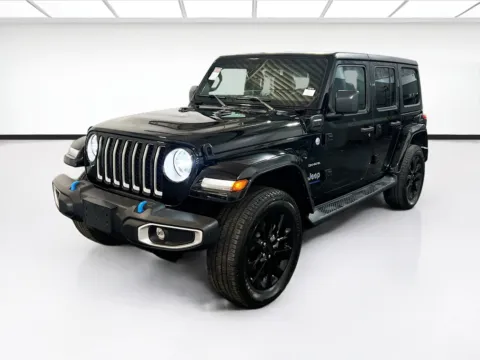 Black 2023 Jeep Wrangler 4xe Sahara for sale in Chandler, AZ