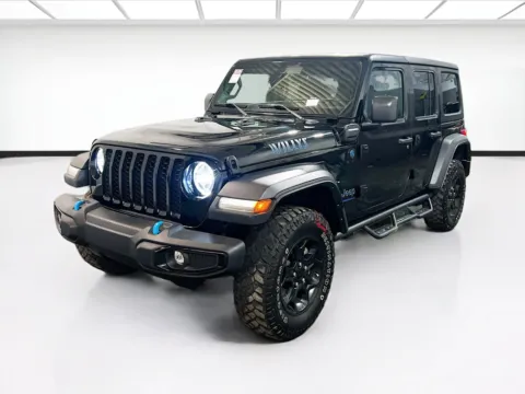 Black 2023 Jeep Wrangler 4xe Willys 4xe for sale in Chandler, AZ
