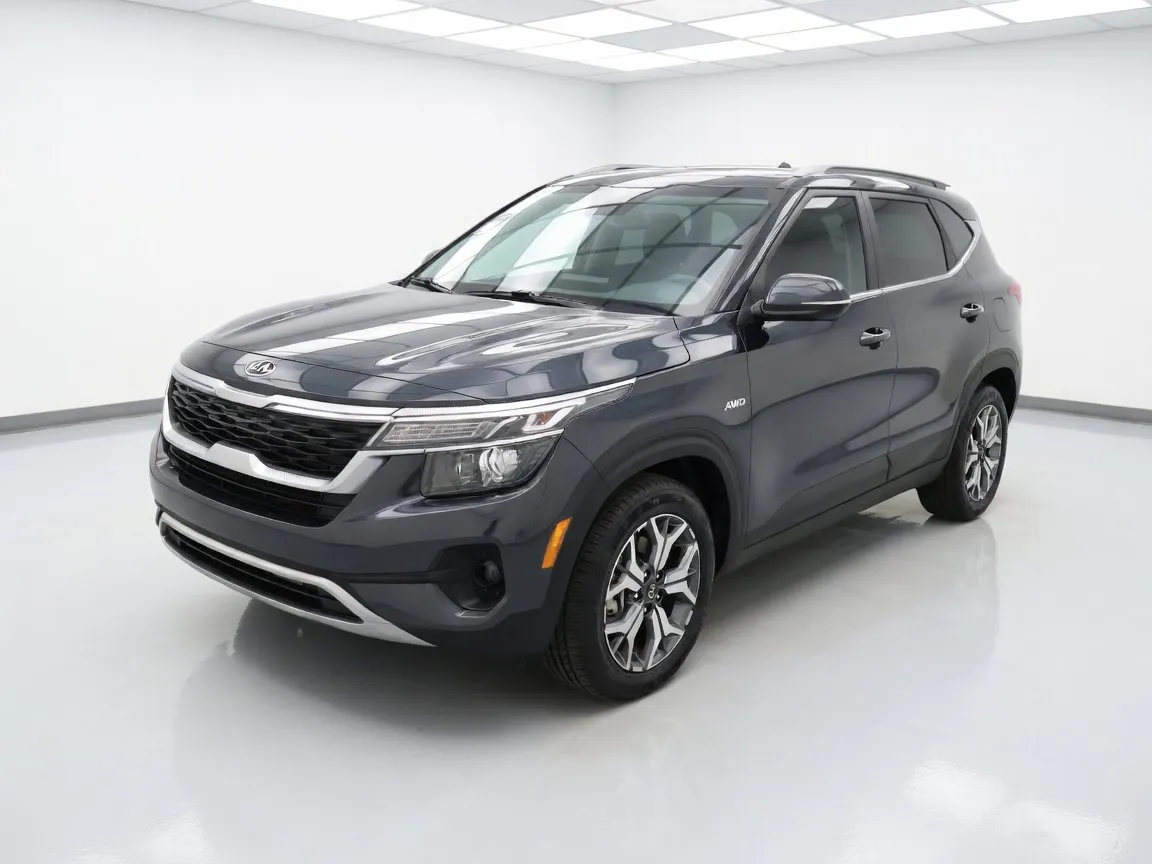 Gray 2021 Kia Seltos EX for sale in Chandler, AZ