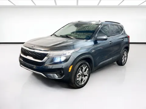 Gray 2021 Kia Seltos EX for sale in Chandler, AZ