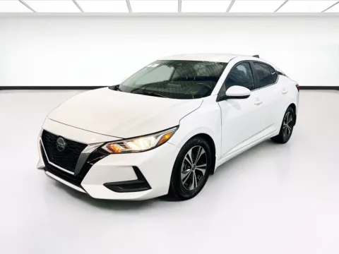 White 2020 Nissan Sentra SV for sale in Chandler, AZ