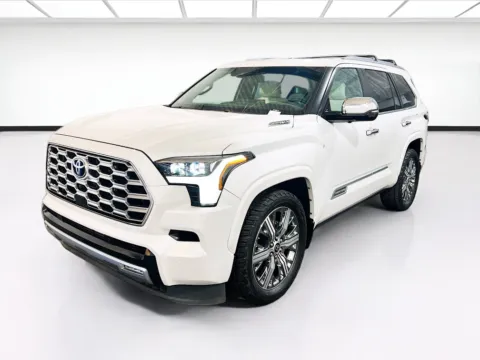 White 2024 Toyota Sequoia Capstone for sale in Chandler, AZ