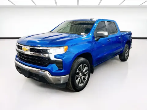 Blue 2022 Chevrolet Silverado 1500 LT for sale in Chandler, AZ