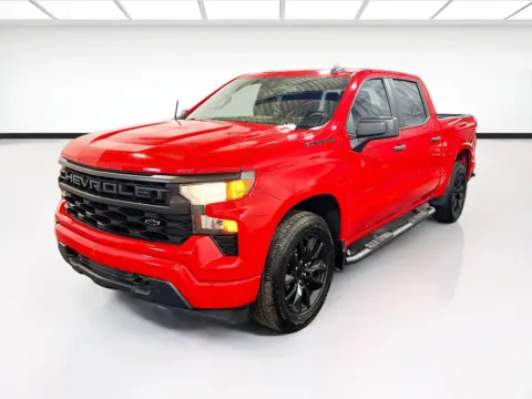 Red 2022 Chevrolet Silverado 1500 Custom for sale in Chandler, AZ