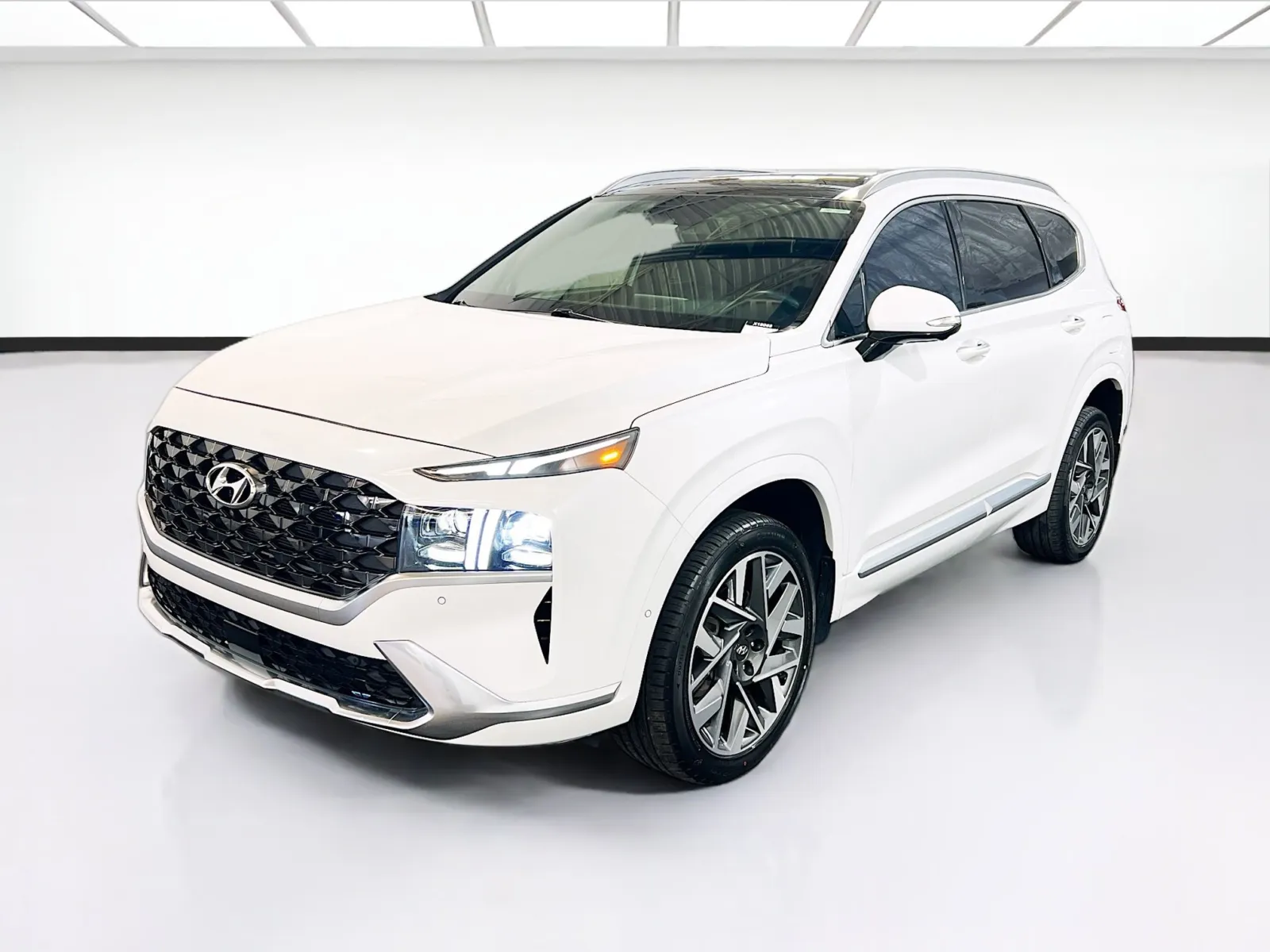 White 2022 Hyundai Santa Fe Calligraphy for sale in Chandler, AZ