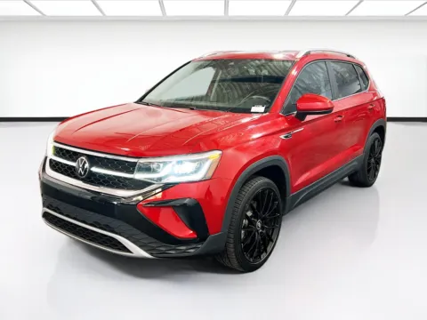 Red 2023 Volkswagen Taos SEL for sale in Chandler, AZ