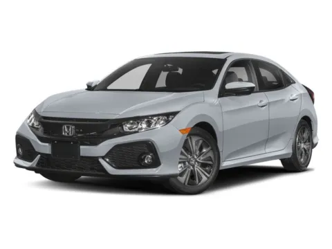 Silver 2018 Honda Civic Hatchback EX for sale in Chandler, AZ