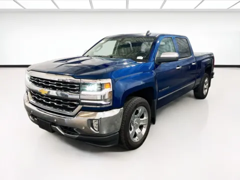 Blue 2017 Chevrolet Silverado 1500 LTZ for sale in Chandler, AZ