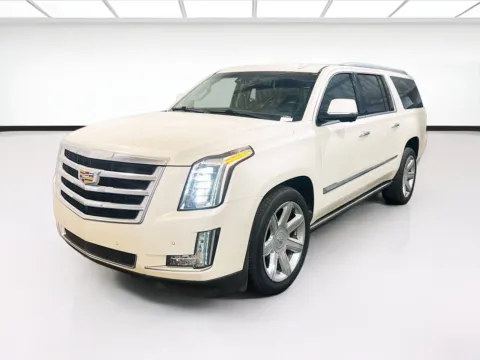 White 2015 Cadillac Escalade ESV Premium for sale in Chandler, AZ