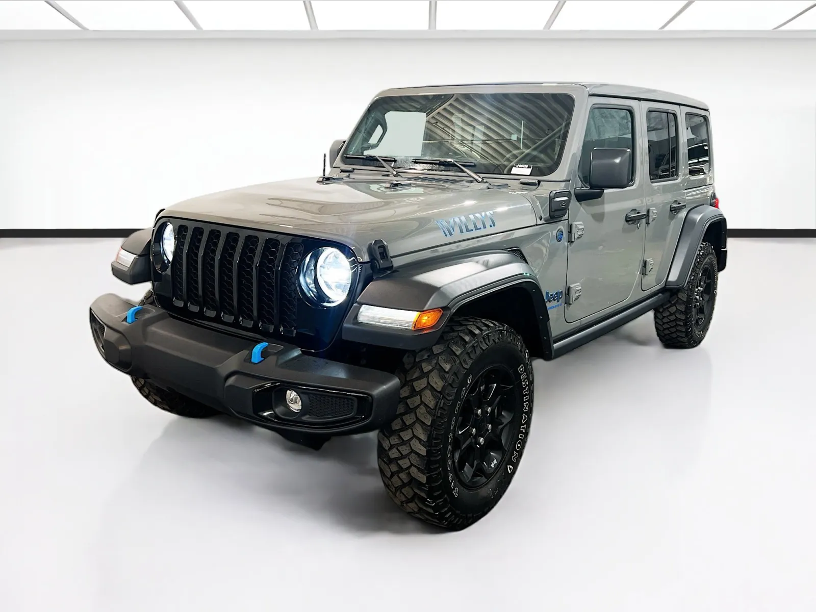 Gray 2023 Jeep Wrangler 4xe Willys for sale in Chandler, AZ
