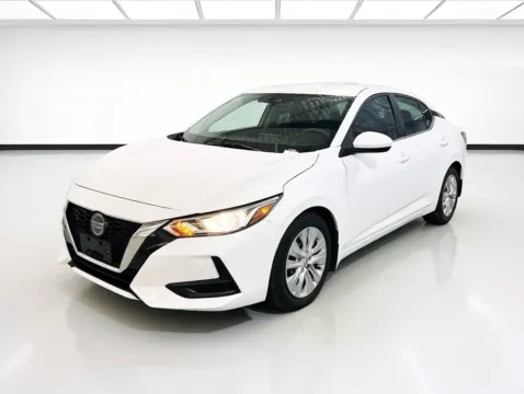 White 2021 Nissan Sentra S for sale in Chandler, AZ