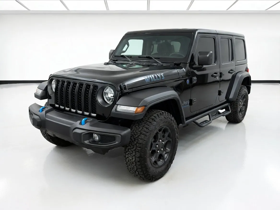 Black 2023 Jeep Wrangler 4xe Willys for sale in Chandler, AZ