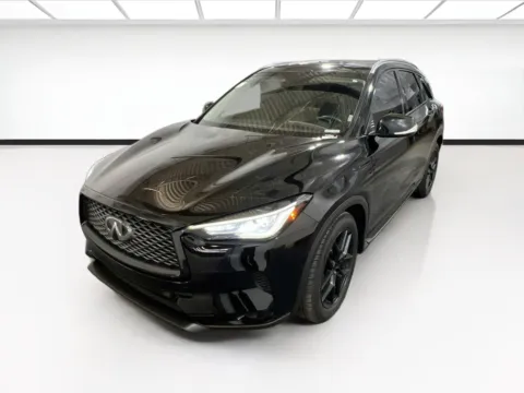 Black 2024 INFINITI QX50 LUXE for sale in Chandler, AZ
