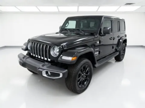 Black 2022 Jeep Wrangler 4xe Unlimited Sahara for sale in Chandler, AZ