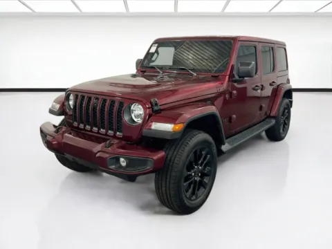 Red 2021 Jeep Wrangler Unlimited Sahara High Altitude for sale in Chandler, AZ