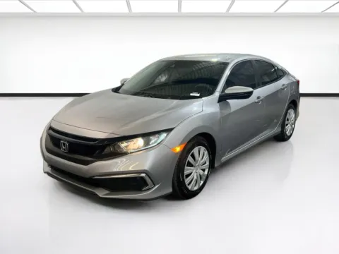 Silver 2020 Honda Civic Sedan LX for sale in Chandler, AZ