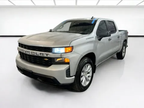 Silver 2020 Chevrolet Silverado 1500 Custom for sale in Chandler, AZ