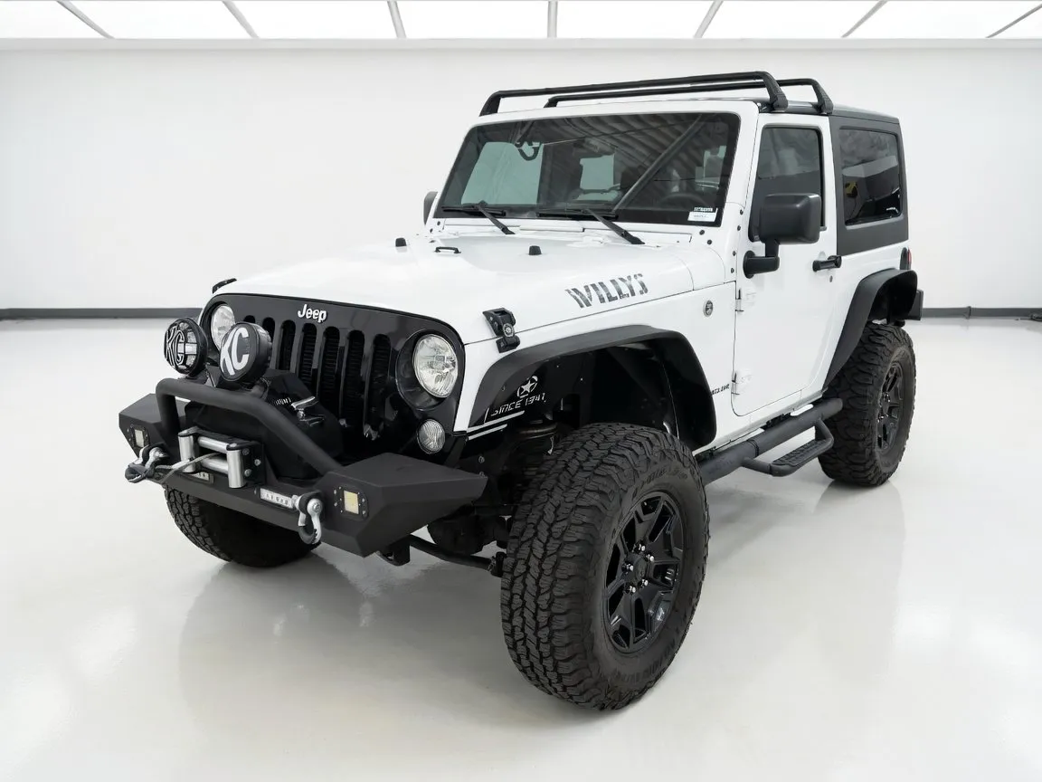 White 2017 Jeep Wrangler Willys Wheeler for sale in Chandler, AZ
