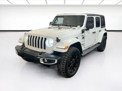 White 2021 Jeep Wrangler 4xe Unlimited Sahara for sale in Chandler, AZ