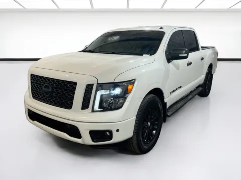 White 2019 Nissan Titan SV for sale in Chandler, AZ