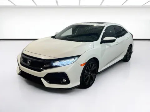 White 2018 Honda Civic Hatchback Sport Touring for sale in Chandler, AZ
