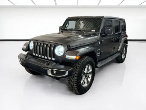 Gray 2018 Jeep Wrangler Unlimited Sahara for sale in Chandler, AZ