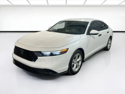 White 2024 Honda Accord Sedan LX for sale in Chandler, AZ