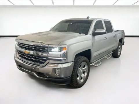 Silver 2018 Chevrolet Silverado 1500 LTZ for sale in Chandler, AZ