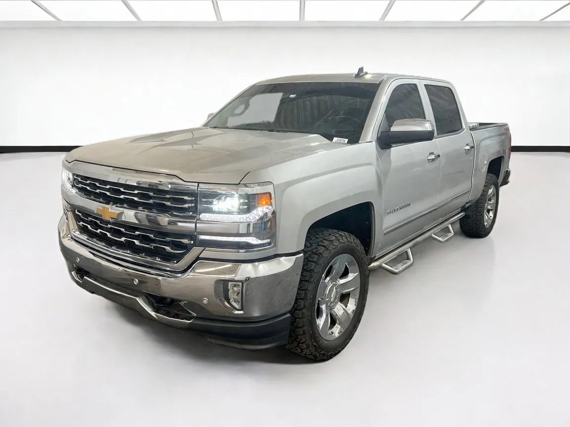 Silver 2018 Chevrolet Silverado 1500 LTZ for sale in Chandler, AZ