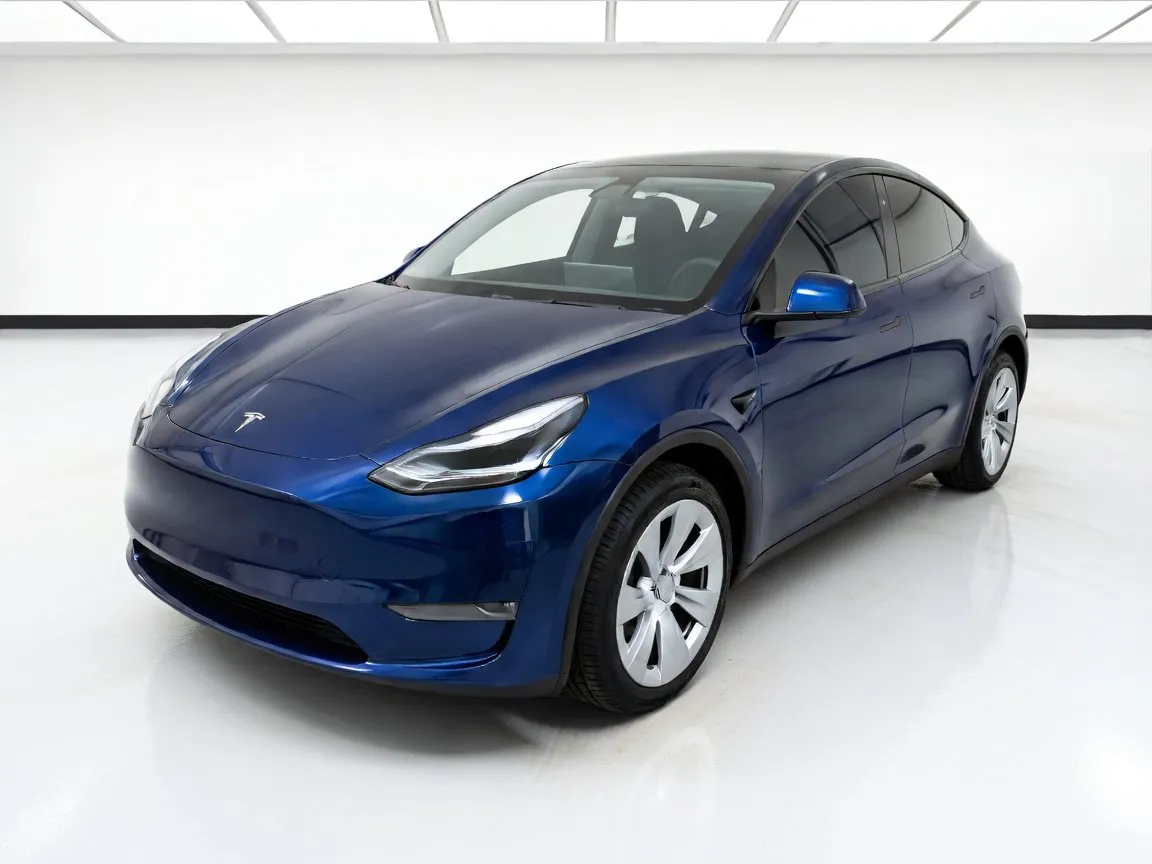 Blue 2021 Tesla Model Y Long Range for sale in Chandler, AZ