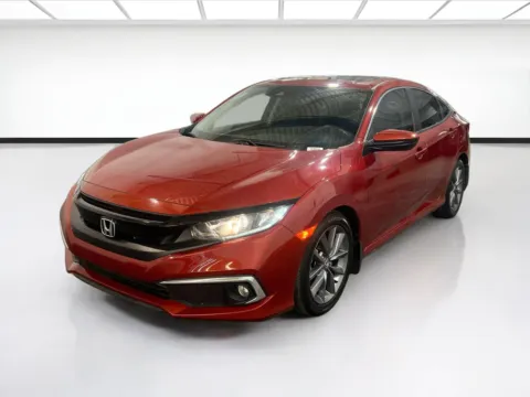 Orange 2020 Honda Civic Sedan EX for sale in Chandler, AZ