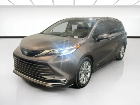 Gray 2021 Toyota Sienna Platinum for sale in Chandler, AZ