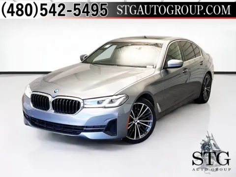 Gray 2021 BMW 5 Series 530i for sale in Chandler, AZ