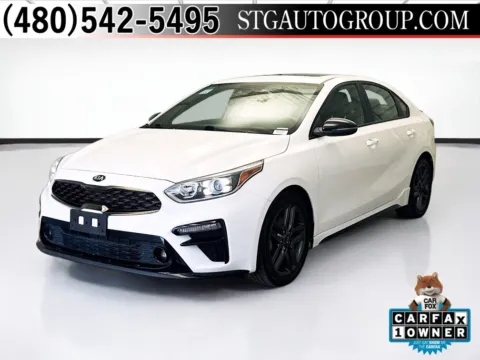 White 2021 Kia Forte GT-Line for sale in Chandler, AZ