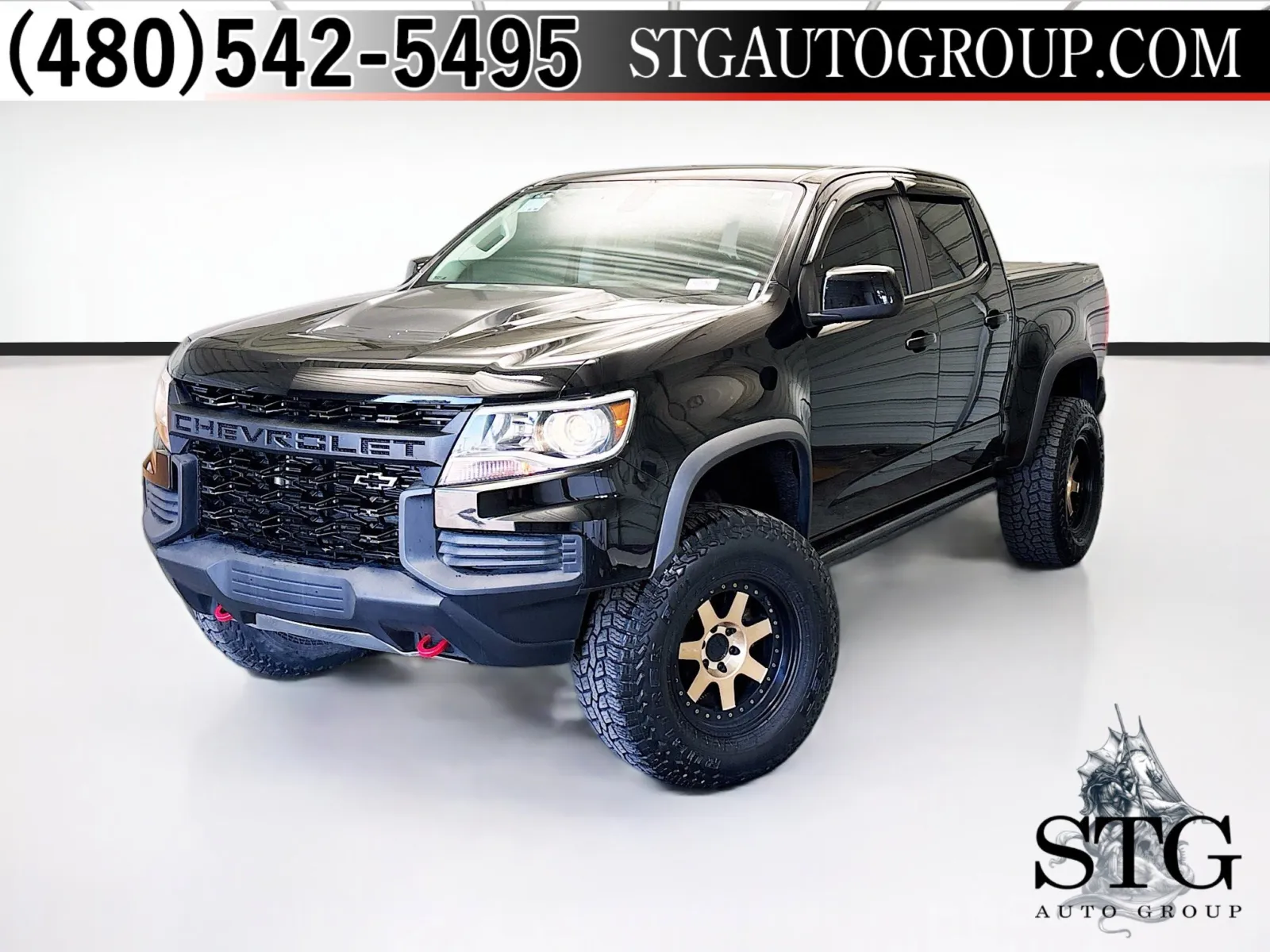 Black 2021 Chevrolet Colorado 4WD ZR2 for sale in Chandler, AZ