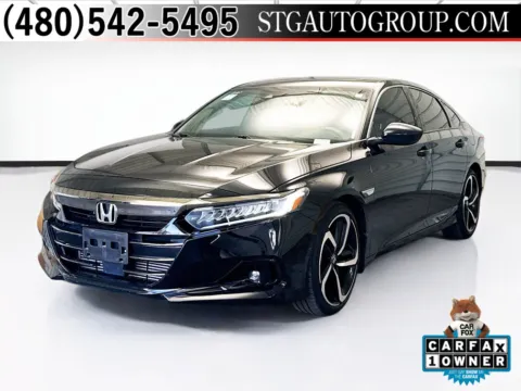 Black 2022 Honda Accord Sedan Sport for sale in Chandler, AZ