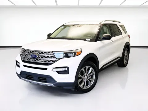 White 2023 Ford Explorer Limited for sale in Chandler, AZ