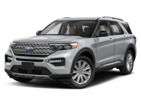 White 2023 Ford Explorer Limited for sale in Chandler, AZ