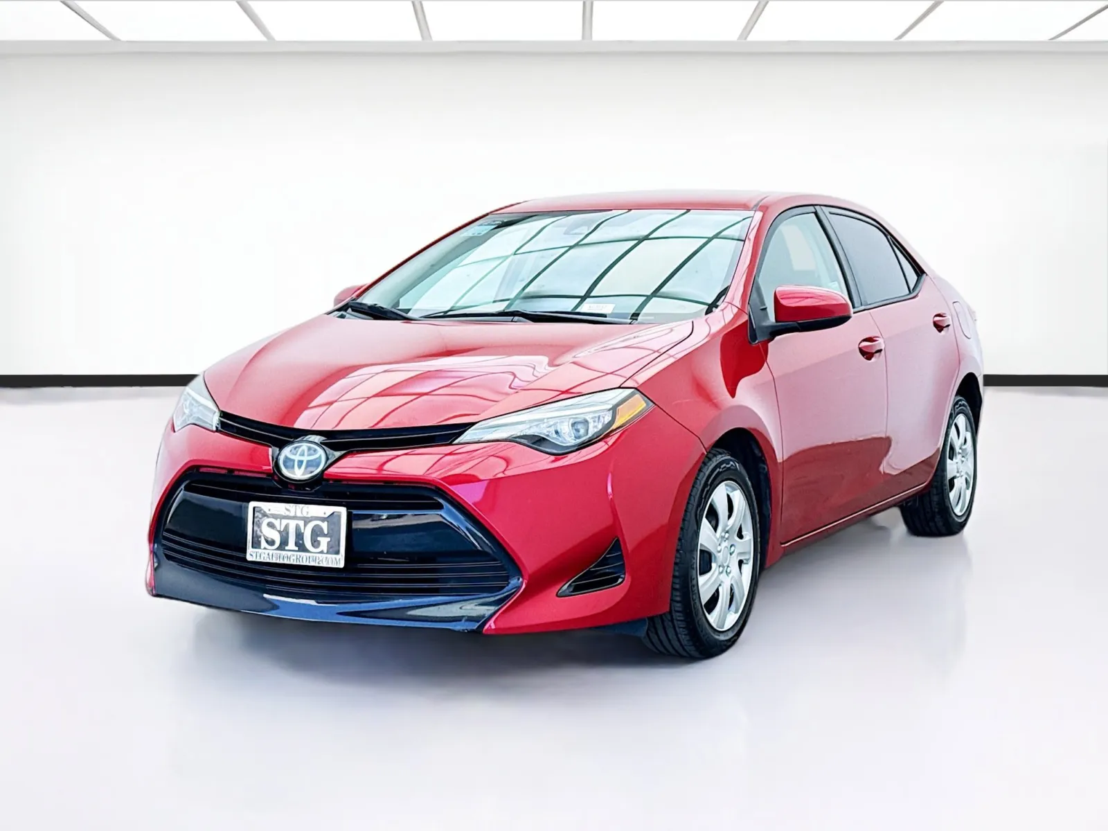 Red 2017 Toyota Corolla LE for sale in Chandler, AZ