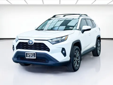 White 2022 Toyota RAV4 Hybrid XLE Premium for sale in Chandler, AZ
