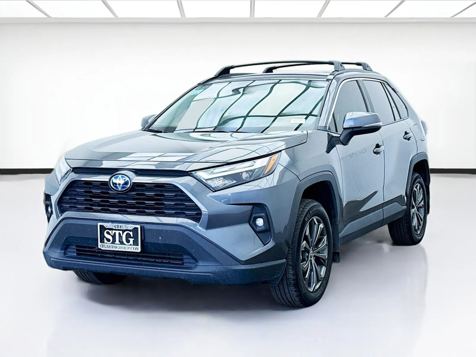 Gray 2022 Toyota RAV4 Hybrid XLE Premium for sale in Chandler, AZ