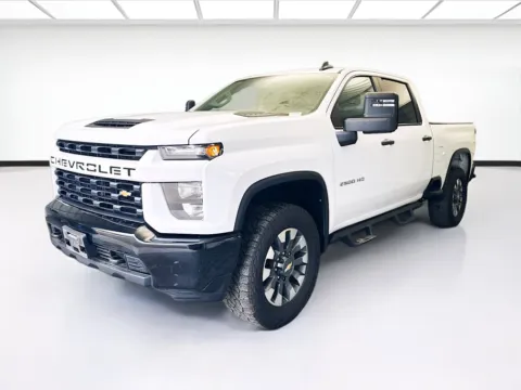 White 2021 Chevrolet Silverado 2500HD Custom for sale in Chandler, AZ