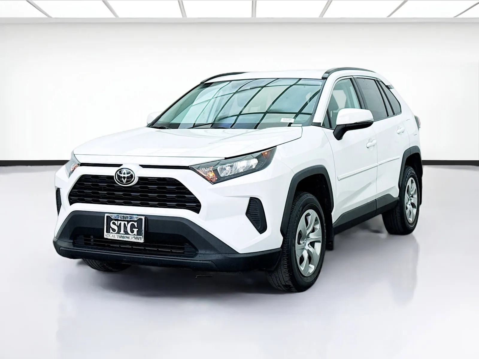 Silver 2021 Toyota RAV4 LE for sale in Chandler, AZ