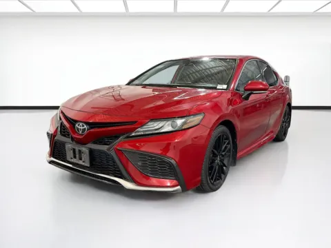 Red 2021 Toyota Camry XSE for sale in Chandler, AZ