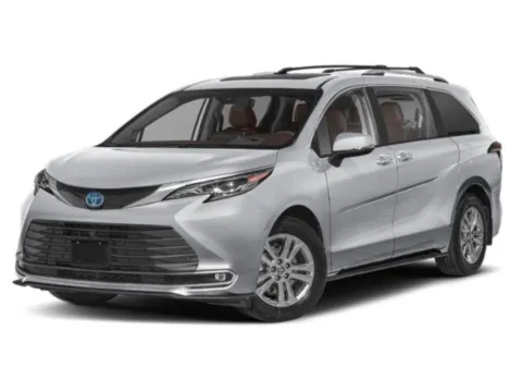 Silver 2024 Toyota Sienna Platinum for sale in Chandler, AZ