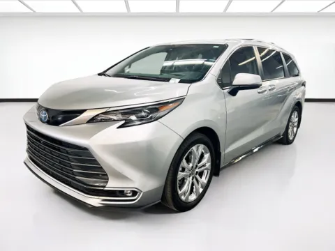 Silver 2024 Toyota Sienna Platinum for sale in Chandler, AZ