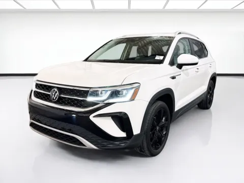 White 2022 Volkswagen Taos SEL for sale in Chandler, AZ