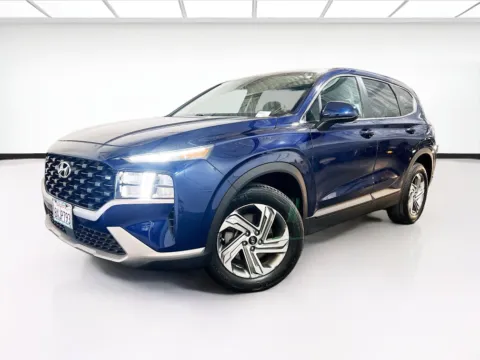 Blue 2021 Hyundai Santa Fe SE for sale in Chandler, AZ