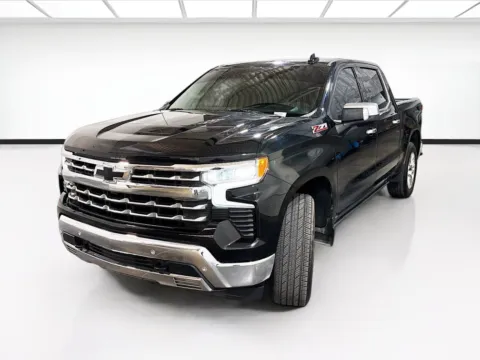 Black 2022 Chevrolet Silverado 1500 LTZ for sale in Chandler, AZ